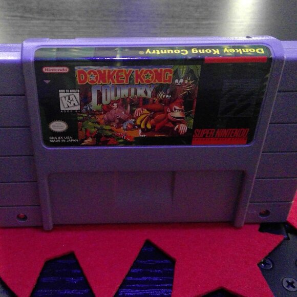 Swing through the jungle with Donkey Kong Country for Super Nintendo!